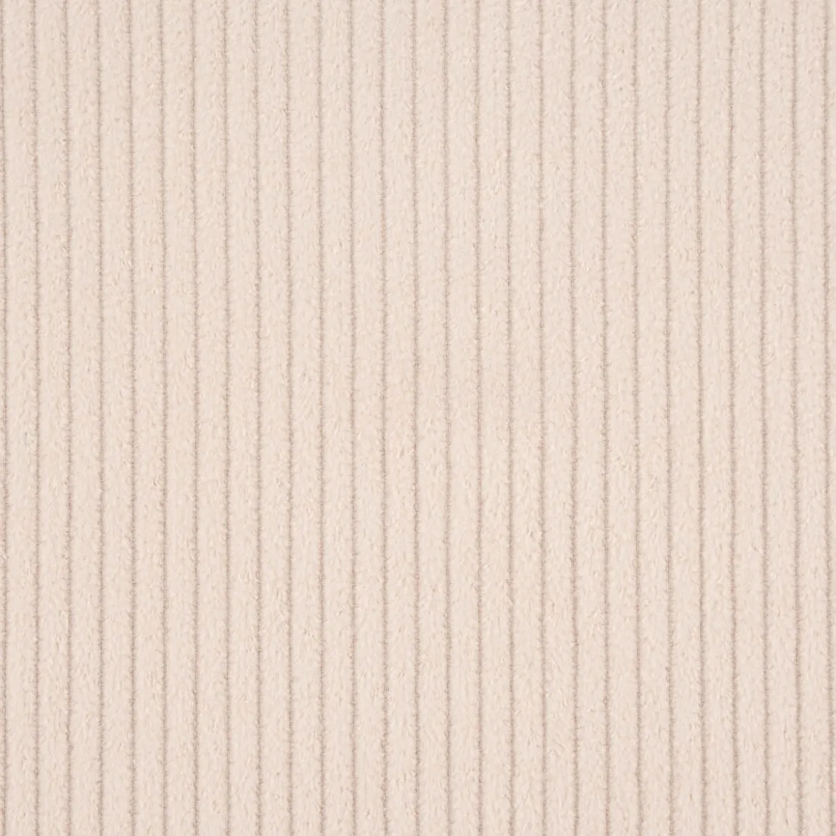 Cord Stoff aus Baumwolle Bekleidungsstoff Dekostoff 4,5W grob vorgewaschen einfarbig helles beige 1,4m Breite