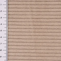 Cord Stoff aus Baumwolle Bekleidungsstoff Dekostoff 4,5W grob vorgewaschen einfarbig sand 1,4m Breite
