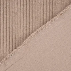 Cord Stoff aus Baumwolle Bekleidungsstoff Dekostoff 4,5W grob vorgewaschen einfarbig sand 1,4m Breite