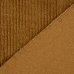 Cord Stoff aus Baumwolle Bekleidungsstoff Dekostoff 4,5W grob vorgewaschen einfarbig oliv-grün 1,4m Breite