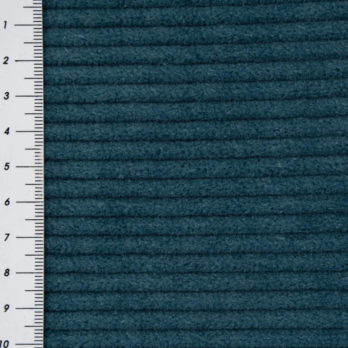 Cord Stoff aus Baumwolle Bekleidungsstoff Dekostoff 4,5W grob vorgewaschen einfarbig blau 1,4m Breite