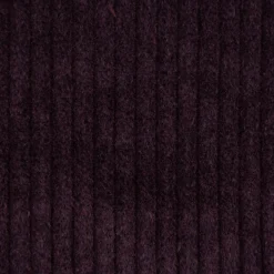 Cord Stoff aus Baumwolle Bekleidungsstoff Dekostoff 4,5W grob vorgewaschen einfarbig aubergine 1,4m Breite