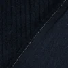 Cord Stoff aus Baumwolle Bekleidungsstoff Dekostoff 4,5W grob vorgewaschen einfarbig navy blau 1,4m Breite