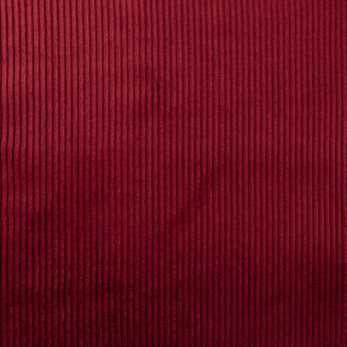 Cord Stoff aus Baumwolle Bekleidungsstoff Dekostoff 4,5W grob vorgewaschen einfarbig red wine weinrot 1,4m Breite