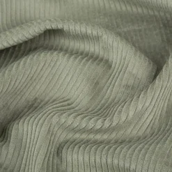 Cord Stoff aus Baumwolle Bekleidungsstoff Dekostoff 4,5W grob vorgewaschen einfarbig salbei-grün 1,4m Breite