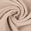 Cord Stoff Bubble Bekleidungsstoff Dekostoff einfarbig sand 1,45m Breite