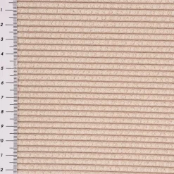 Cord Stoff Bubble Bekleidungsstoff Dekostoff einfarbig sand 1,45m Breite