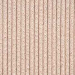 Cord Stoff Bubble Bekleidungsstoff Dekostoff einfarbig sand 1,45m Breite
