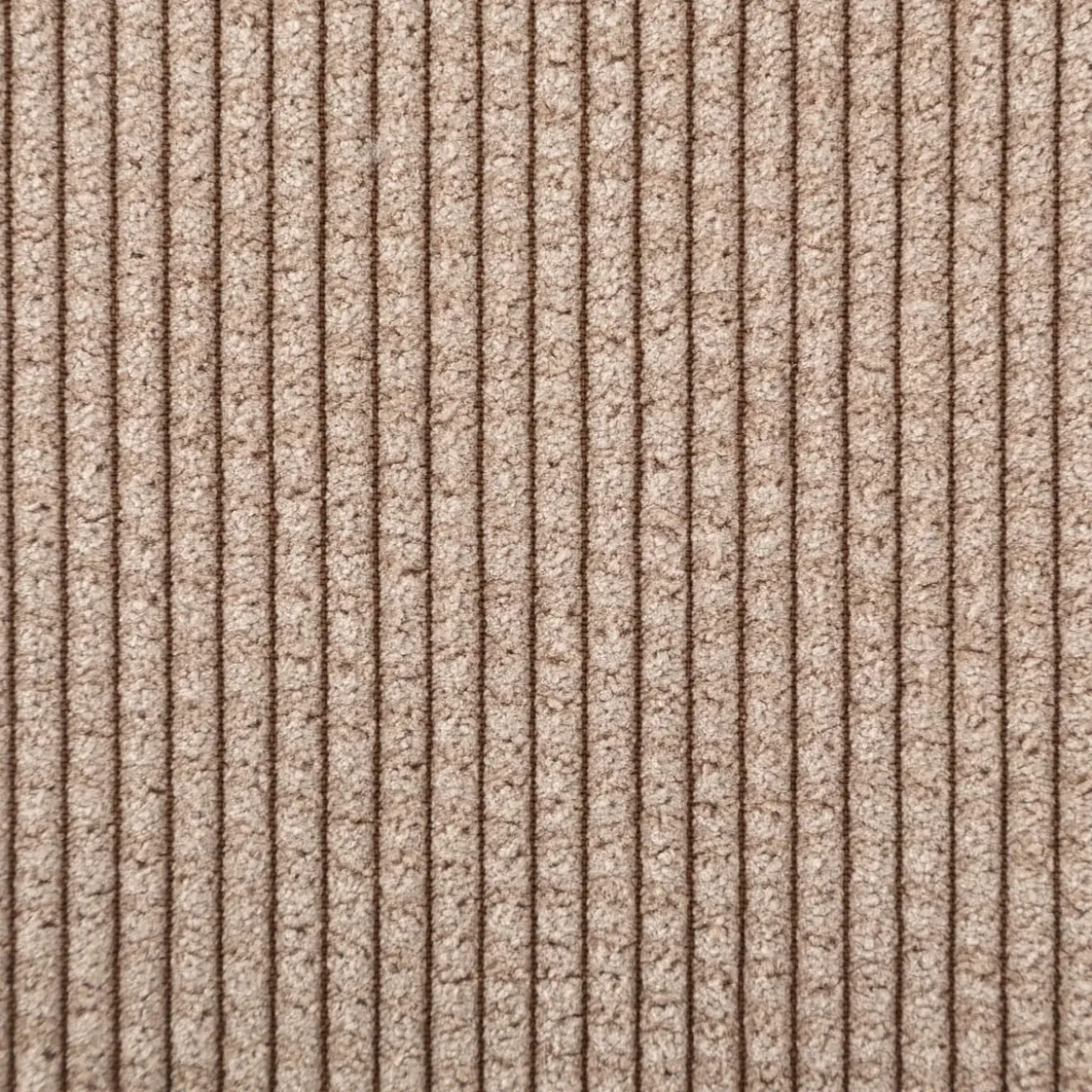 Cordstoff Bubble mit Plüsch Rückseite Doubleface Bekleidungsstoff Dekostoff sand ecru 1,45m Breite