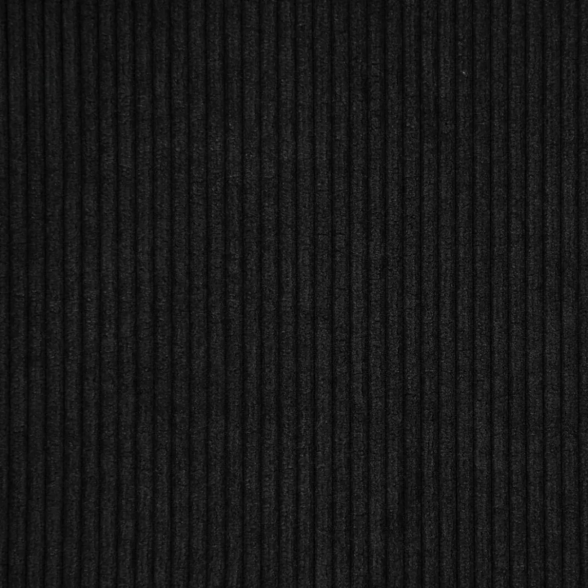 Cordstoff Cord Dekostoff Corduroy schwarz 1,45m Breite