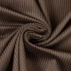 Cordstoff Samtstoff Cordsamt Dekostoff Velvet Corduroy taupe 1,45m Breite