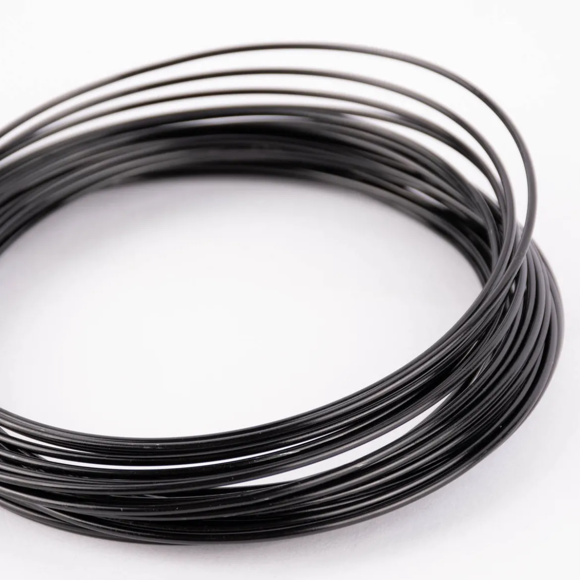 Creativ Company Aluminium Bastel-Draht rund schwarz Stärke 2mm 10m