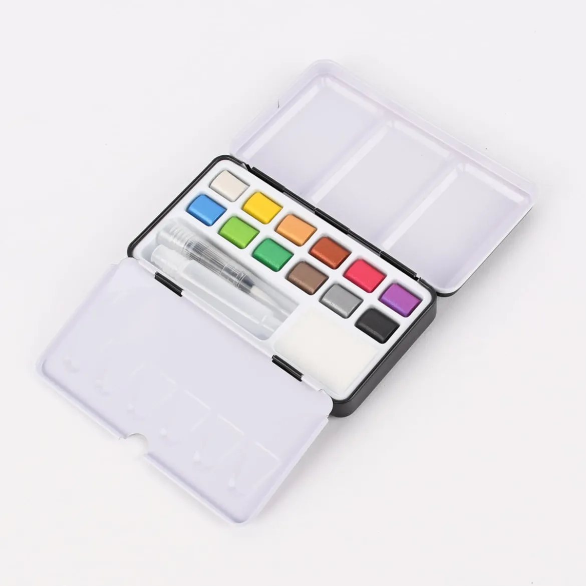 Creativ Company Art Aqua Aquarellfarbkasten Metallicfarben 12 Farben