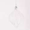 Creativ Company Dekohänger Diamantform Glas 3 Stück 8cm