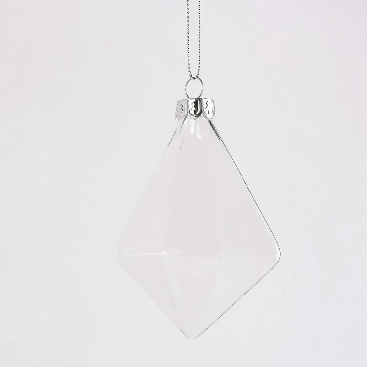Creativ Company Dekohänger Diamantform Glas 3 Stück 8cm