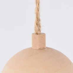 Creativ Company Dekohänger Holzkugel mit Schnur natur 4,8cm