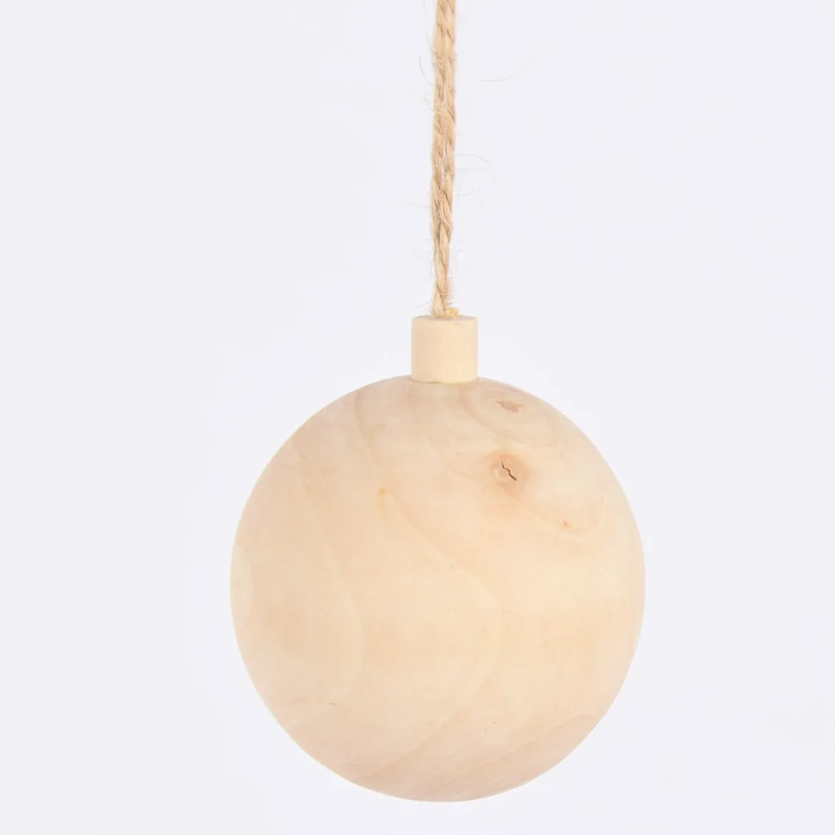 Creativ Company Dekohänger Holzkugel mit Schnur natur 5,5cm