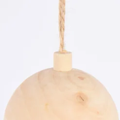Creativ Company Dekohänger Holzkugel mit Schnur natur 5,5cm