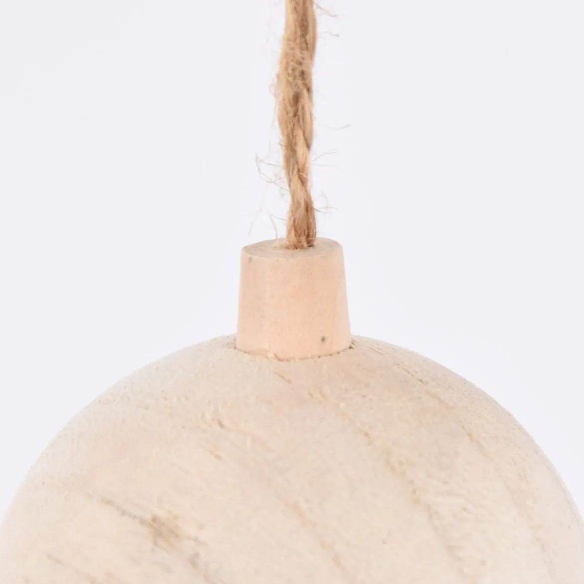 Creativ Company Dekohänger Holzkugel mit Schnur natur 6,4cm
