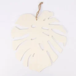 Creativ Company Dekohänger Monstera Blatt klein Holz 19x20cm
