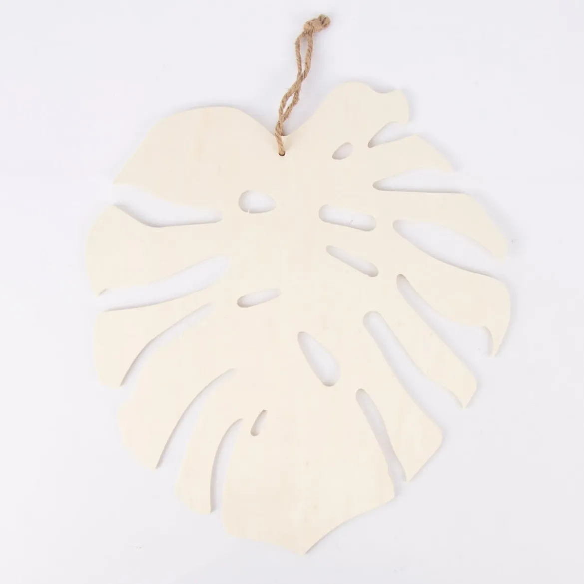 Creativ Company Dekohänger Monstera Blatt klein Holz 19x20cm