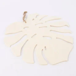 Creativ Company Dekohänger Monstera Blatt groß Holz 34x36cm