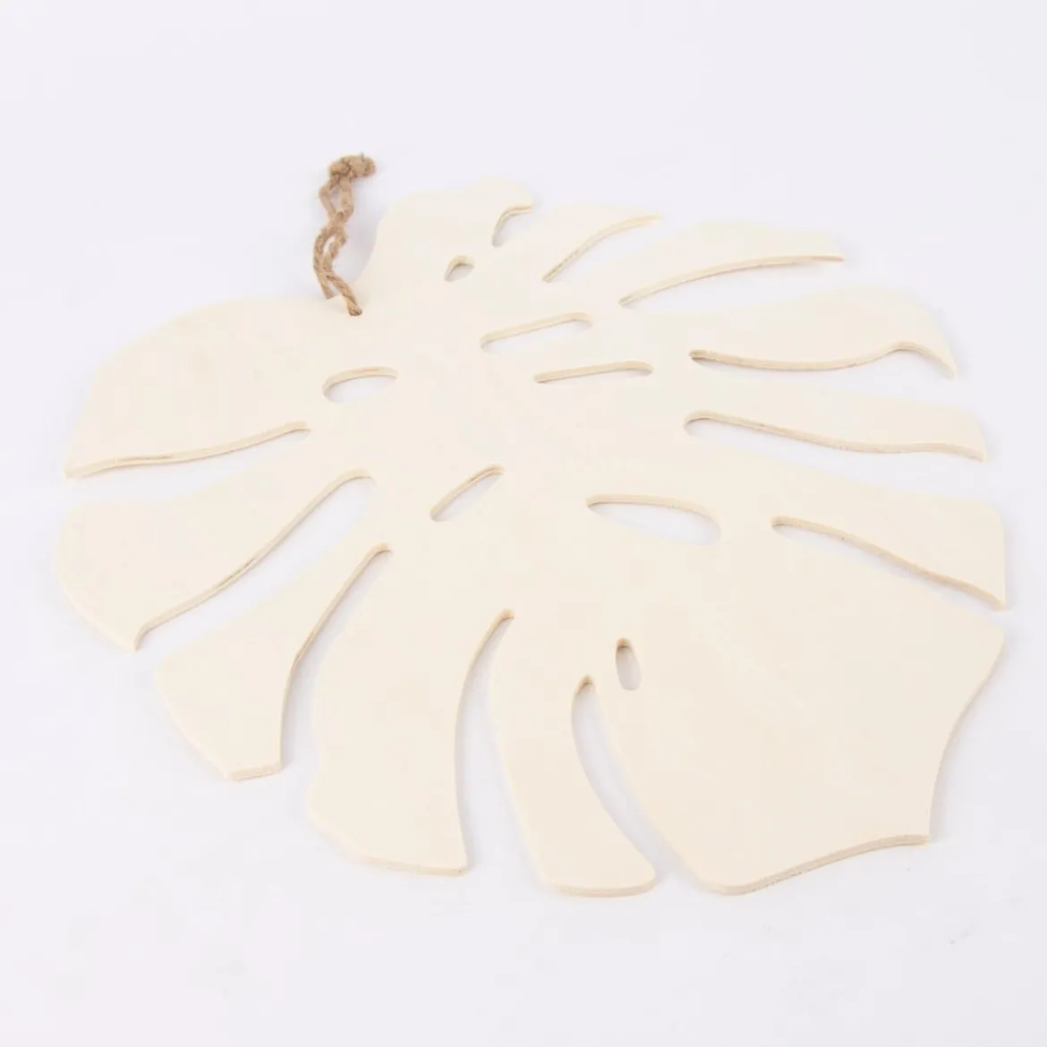 Creativ Company Dekohänger Monstera Blatt groß Holz 34x36cm