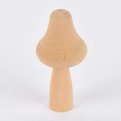 Creativ Company Deko Pilz aus Holz naturbelassen 5x10,5cm