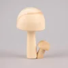 Creativ Company Deko Pilze klein aus Holz naturbelassen 6x8,5cm