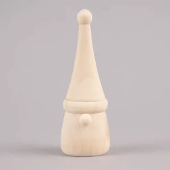 Creativ Company Deko Zwerg klein Holz naturbelassen 2,5x8cm