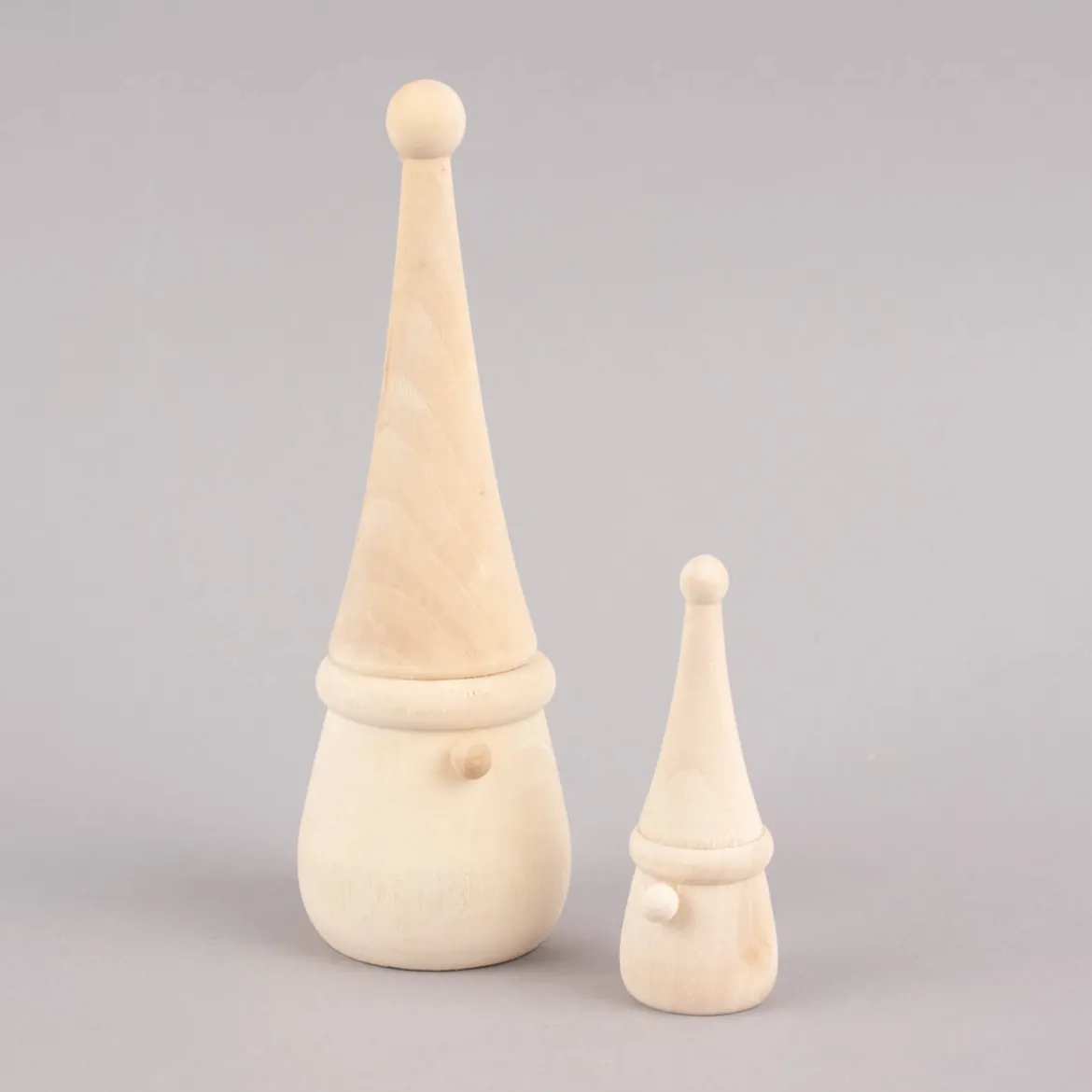 Creativ Company Deko Zwerg klein Holz naturbelassen 2,5x8cm