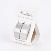 Creativ Company Design Tape 2 Rollen einfarbig silberfarbig glitzernd 15mm Breite