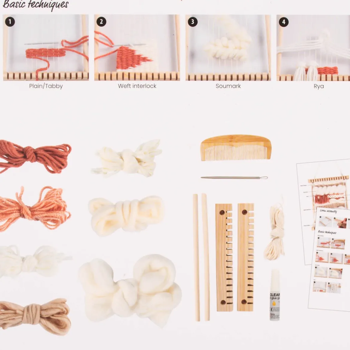 Creativ Company DIY Bastelset Weben für Anfänger