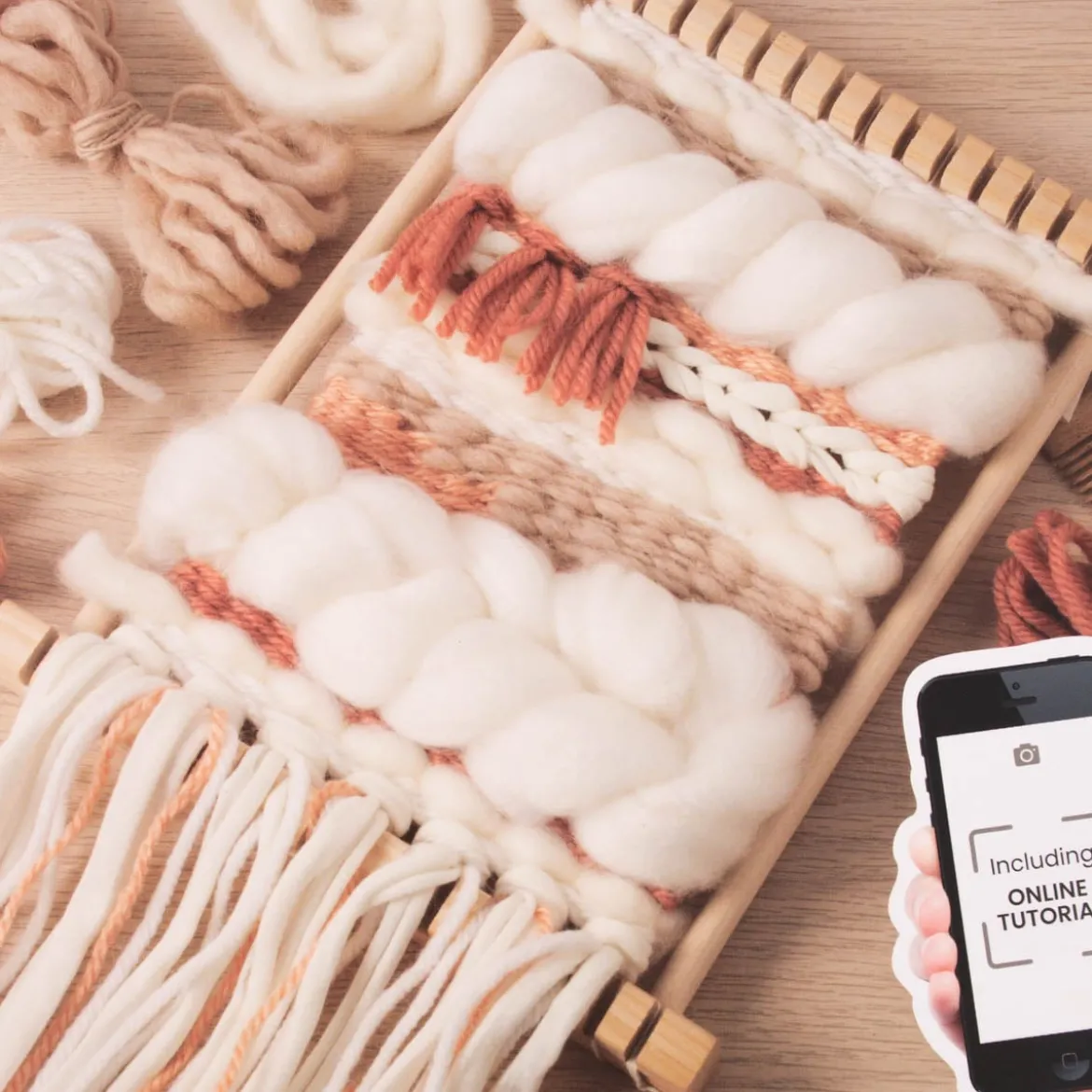 Creativ Company DIY Bastelset Weben für Anfänger