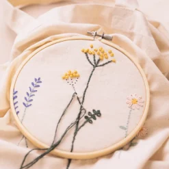 Creativ Company DIY Bastelset Stickerei für Anfänger