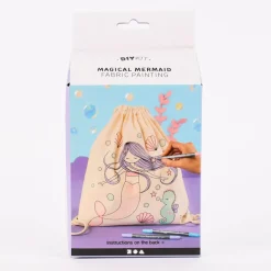 Creativ Company DIY Kit Magische Meerjungfrau Stoffbeutel