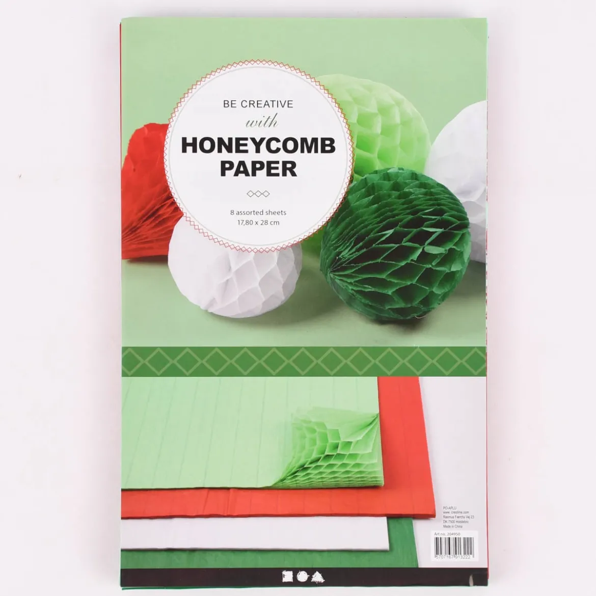 Creativ Company DIY Wabenpapier verschiedene Farben