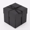 Creativ Company Geschenkbox Explosionsbox schwarz 12x12x12cm