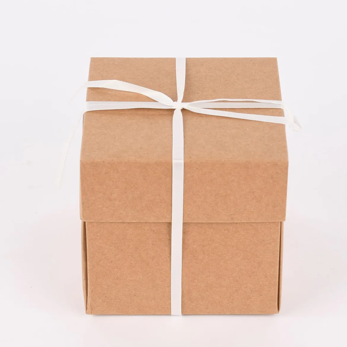 Creativ Company Geschenkbox Explosionsbox natur 12x12x12cm