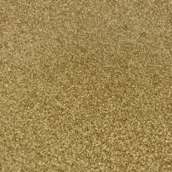 Creativ Company Glitzer Bügel-Transferfolie 1 Bogen goldfarbig glitzernd A5 14,8x21cm