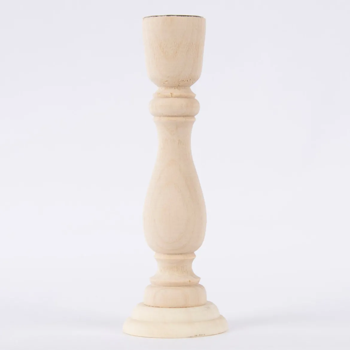 Creativ Company Kerzenhalter für Stabkerzen Holz 5,5x16,5cm
