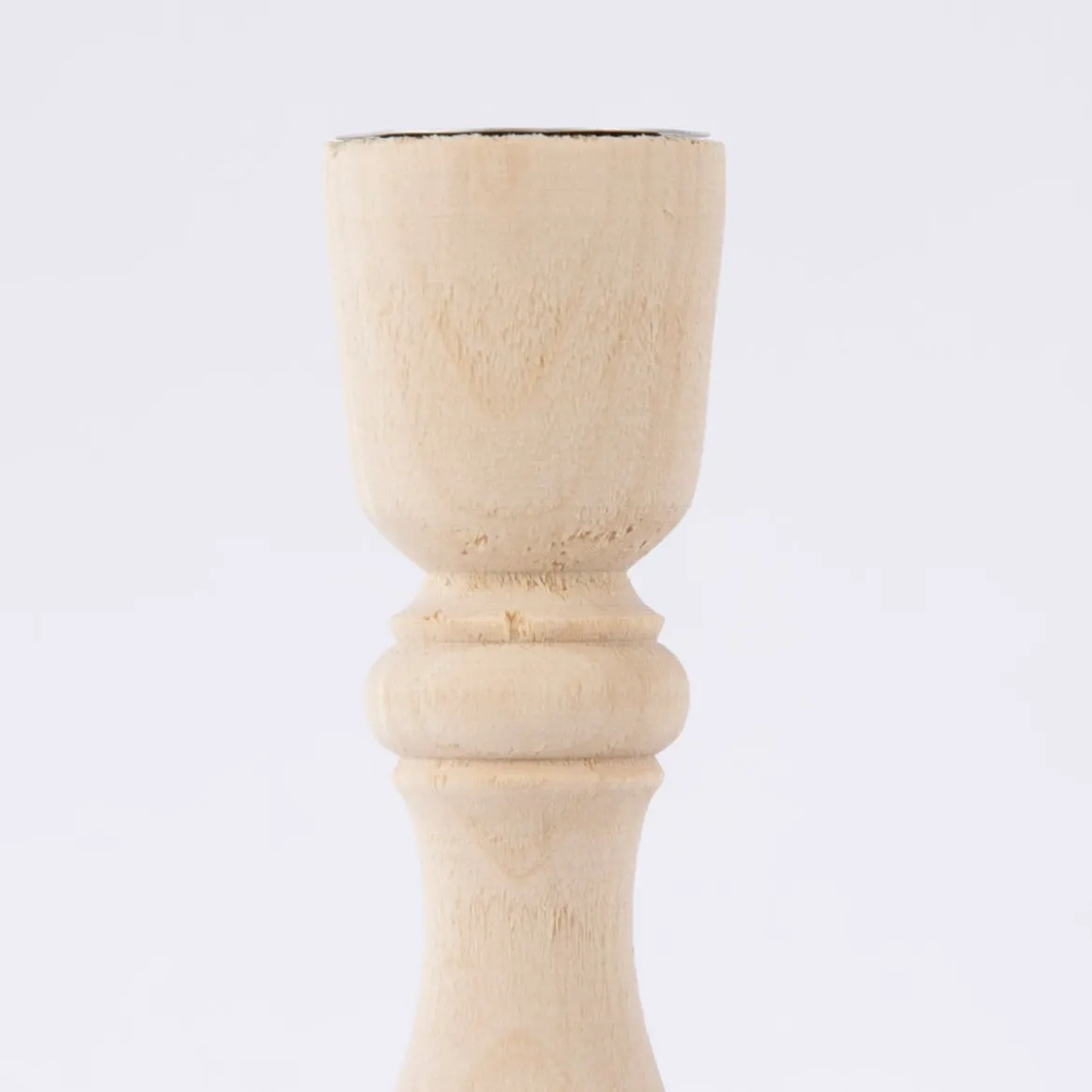 Creativ Company Kerzenhalter für Stabkerzen Holz 5,5x16,5cm
