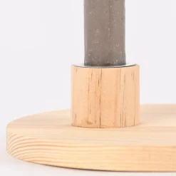 Creativ Company Kerzenhalter für Stabkerzen Kiefernholz pur 16x4cm