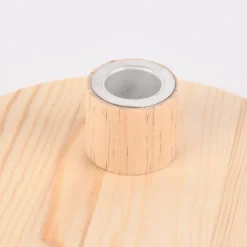 Creativ Company Kerzenhalter für Stabkerzen Kiefernholz pur 16x4cm