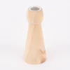 Creativ Company Kerzenhalter für Stabkerzen Kegel Kiefernholz natur 6x14,5cm