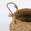 Creativ Company Korb aus Seegras mit Henkeln rund natur 16x15cm