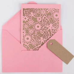 Creativ Company Kuvert einfarbig rosa 10 Stück 11,5x16cm