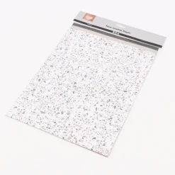 Creativ Company Lederpapier 3 Blatt verschiedene Designs Stärke 0,55mm weiß grau schwarz 21x27,5cm