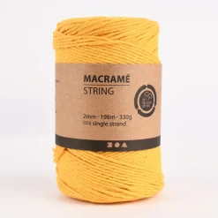Creativ Company Makramee Kordel 2mm 198m 330g verschiedene Farben