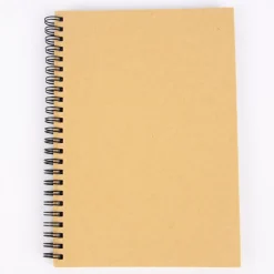 Creativ Company Notizbuch mit Spiralbindung A5 braun 15x21cm
